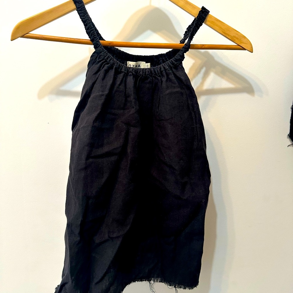 OZMA linen halter tank